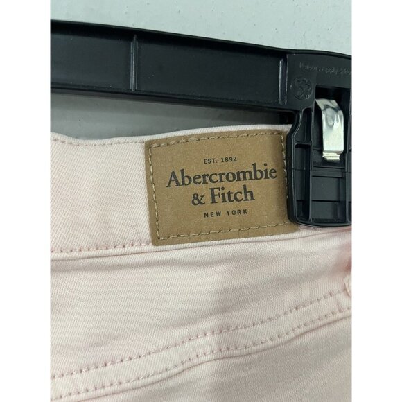 Abercrombie And Fitch Shorts Women 6 Pink Stretchy - Picture 5 of 9